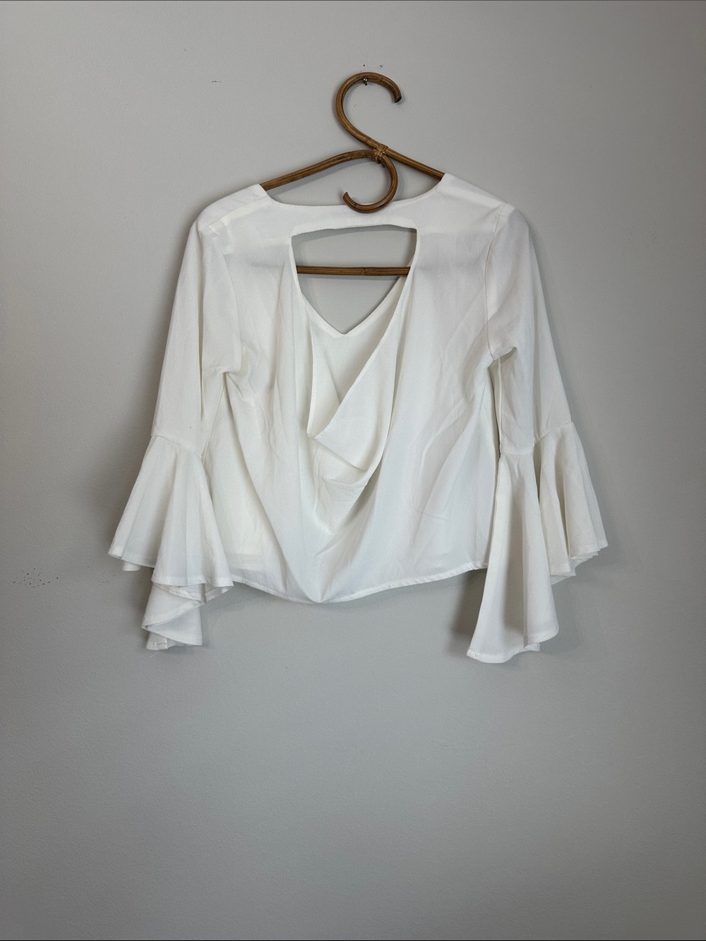 Evenuel Rose Embroidered White Top - Picture 4 of 4